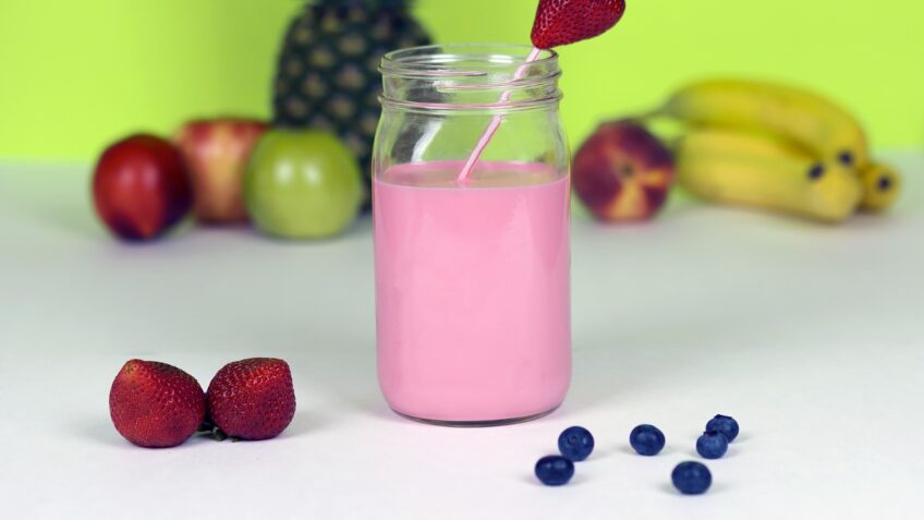 smoothie fragola e banana