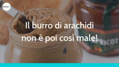 burro di arachidi non è poi cosi male