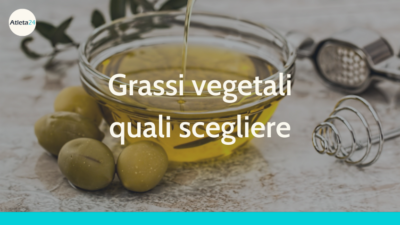 grassi vegetali